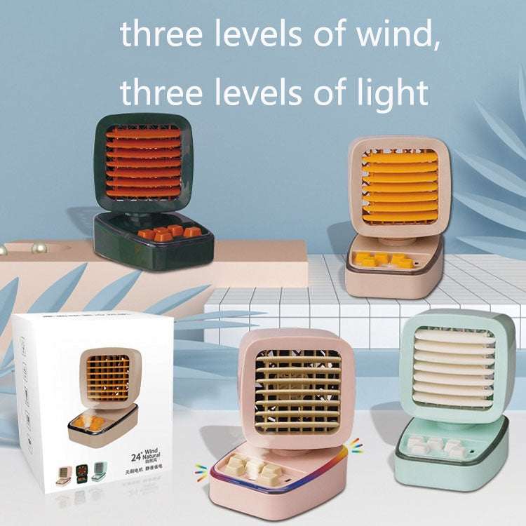 A5 Mini Humidifying Refrigeration Air Conditioning Fan USB Home Desktop Water Cooling Fan