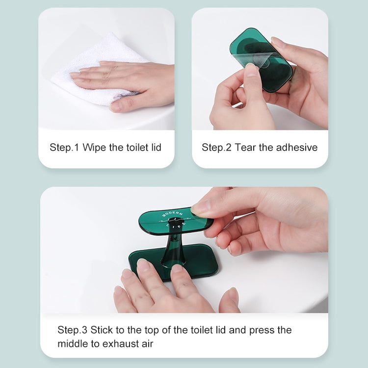 4 PCS FY-J131 Toilet  Anti-Dirt Handle Home Toilet Handle Discreplicer