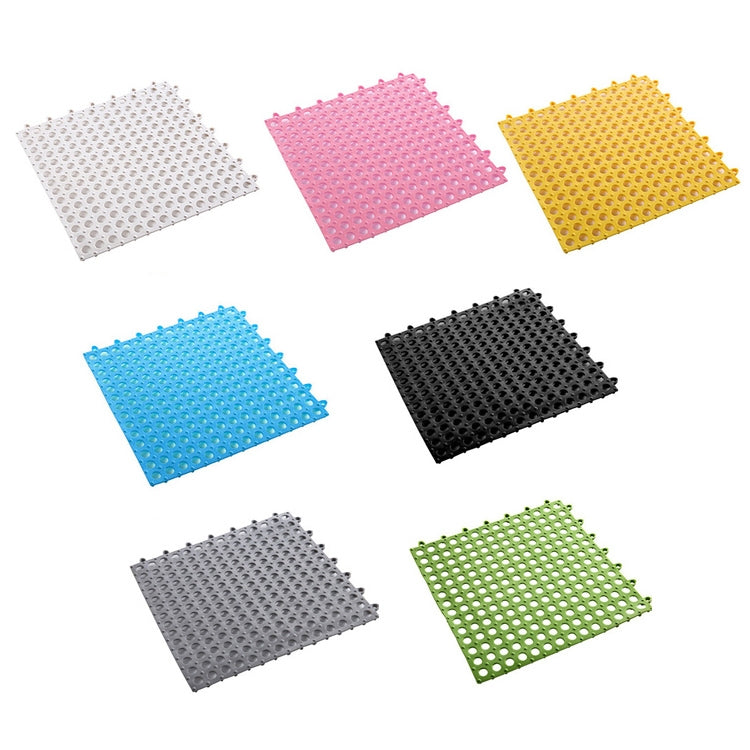 4 PCS Bathroom Anti-Slip Mat Shower Room Splicing Ground Pad, Size: 30x30cm