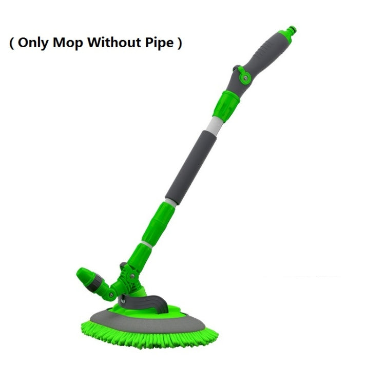 Soft Long-Handled Mop For Car Washing + Telescopic Hose Set, Styleï¼š Only Mop