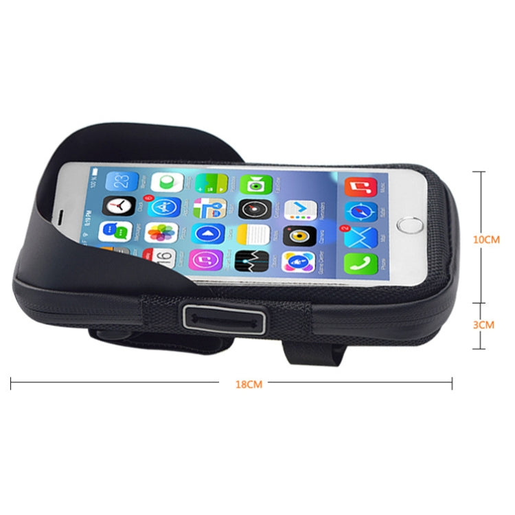 DCB-001 EVA Bicycle Waterproof Front Beam Bag Bike Touch Screen Mobile Phone Storage Bag(Bicycle Bag)