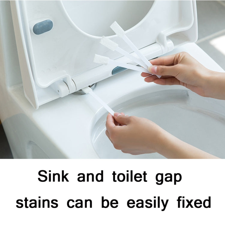 7 Packs H801 Multi-function Household Keyboard Cleaning Brush Bathroom No Dead Angle Toilet Gap Brush(7pcs/Pack)