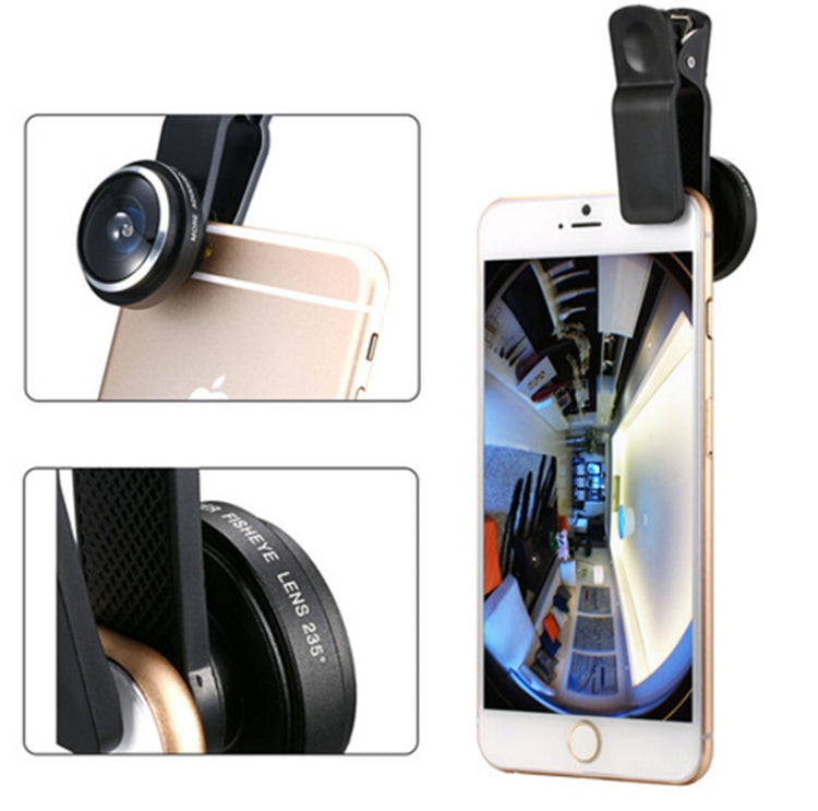 Super Fisheye Acrylic Lens Mobile Phone Universal Self-timer Special Effect Lens Mobile Phone External Lens