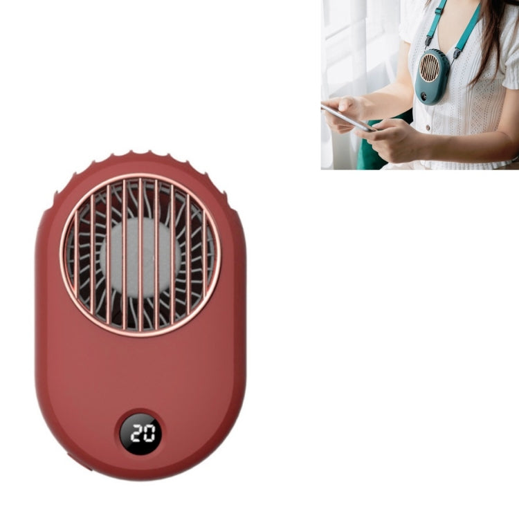 Upgraded Version Of Hanging Neck Fan USB Handheld Portable Fan Desktop Multifunctional Use