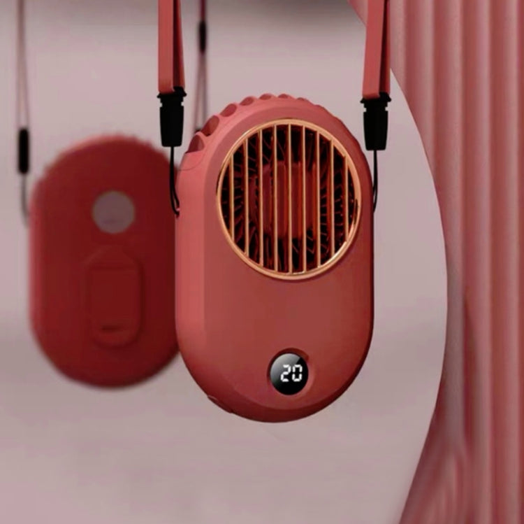Upgraded Version Of Hanging Neck Fan USB Handheld Portable Fan Desktop Multifunctional Use