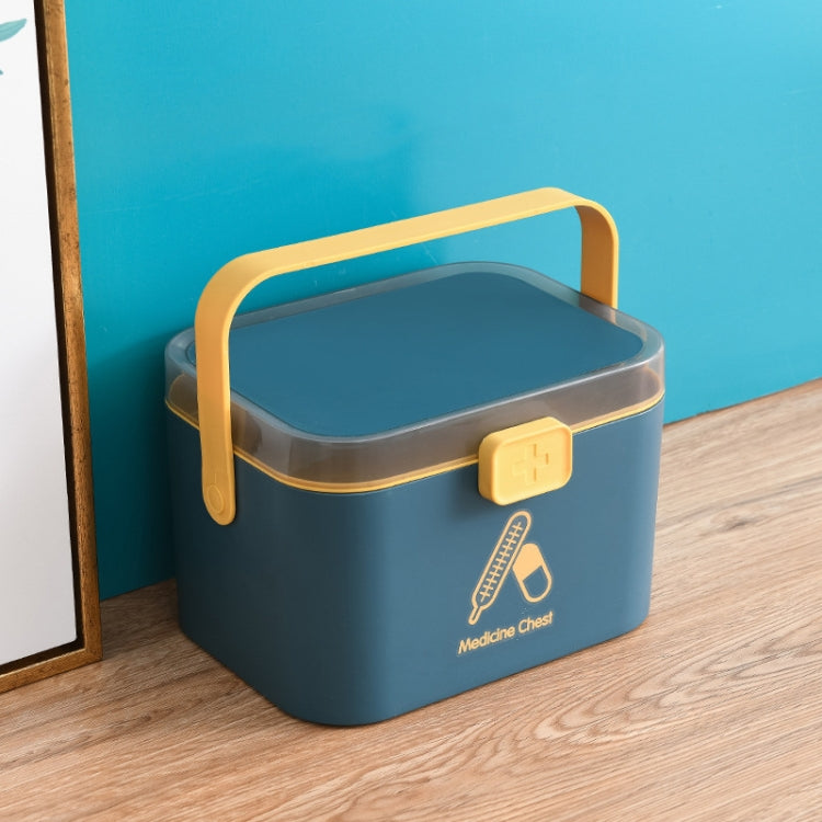 Household Plastic Small Medicine Box Portable Medicine Storage Box, Size: 27.7 x 20.4 x 19.4cm