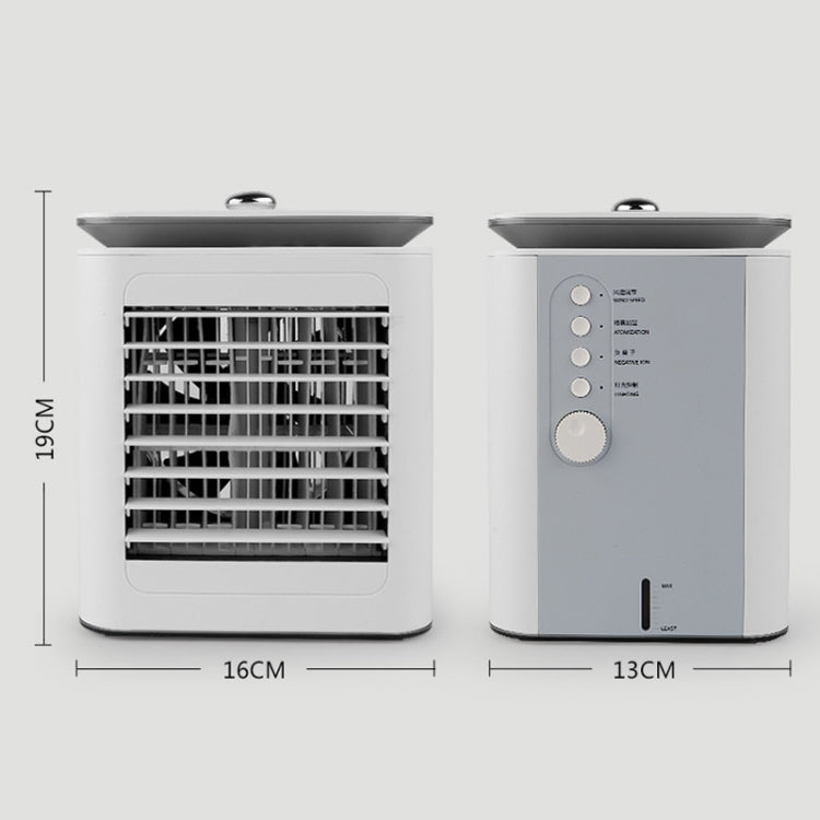 Light Leafless Spray Aromatherapy Massage Sports Mini Air Conditioner Fan Cooler Desktop Fan