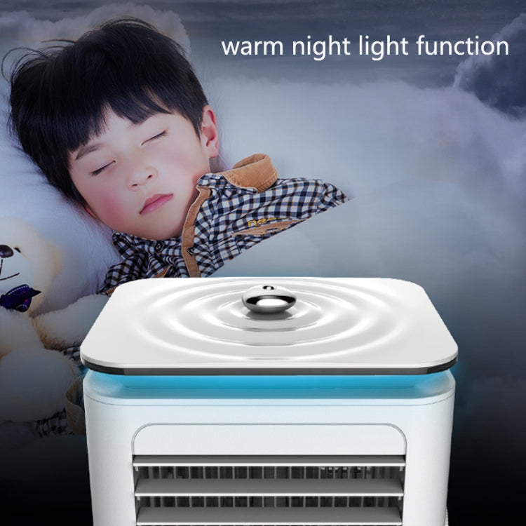 Light Leafless Spray Aromatherapy Massage Sports Mini Air Conditioner Fan Cooler Desktop Fan