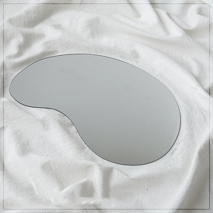5 PCS Acrylic Geometric Mirror Reflector Photo Props Shooting Background, Colour: Bean Shape 18x26cm