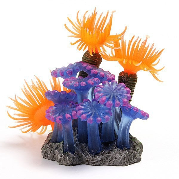 2 PCS Fish Tank Landscaping Decoration Plastic Simulation Resin Sea Urchin