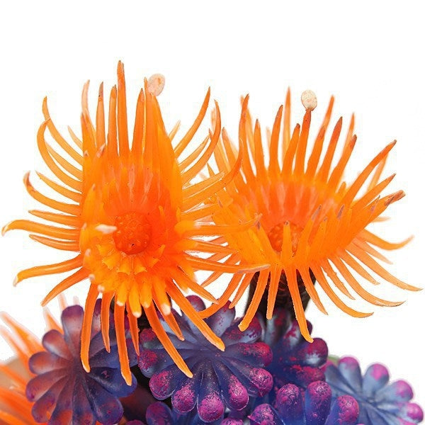 2 PCS Fish Tank Landscaping Decoration Plastic Simulation Resin Sea Urchin