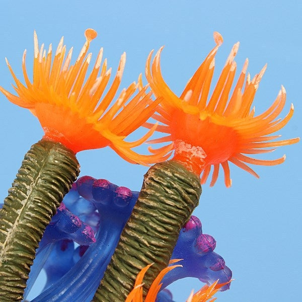 2 PCS Fish Tank Landscaping Decoration Plastic Simulation Resin Sea Urchin