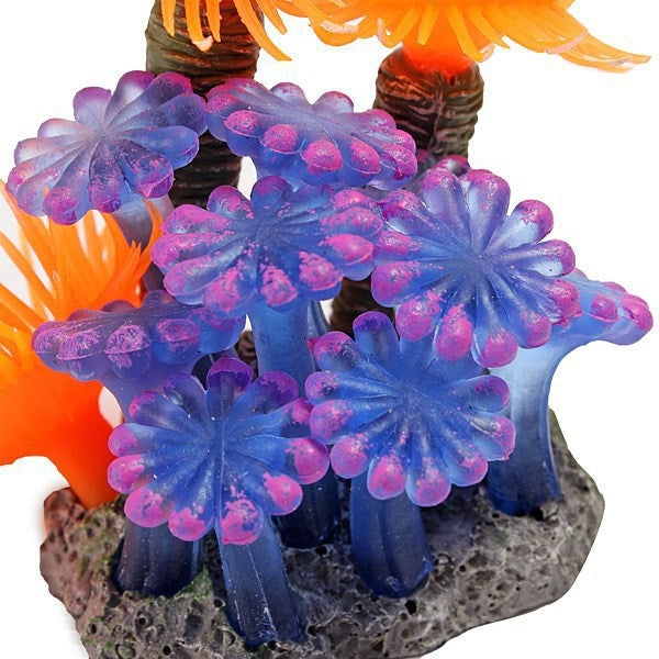 2 PCS Fish Tank Landscaping Decoration Plastic Simulation Resin Sea Urchin