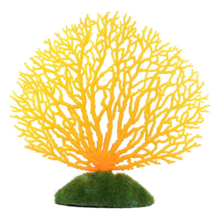 2 PCS Aquarium Decorative Silicone Fake Coral Fish Tank Artificial Plant Decorative