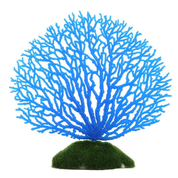 2 PCS Aquarium Decorative Silicone Fake Coral Fish Tank Artificial Plant Decorative