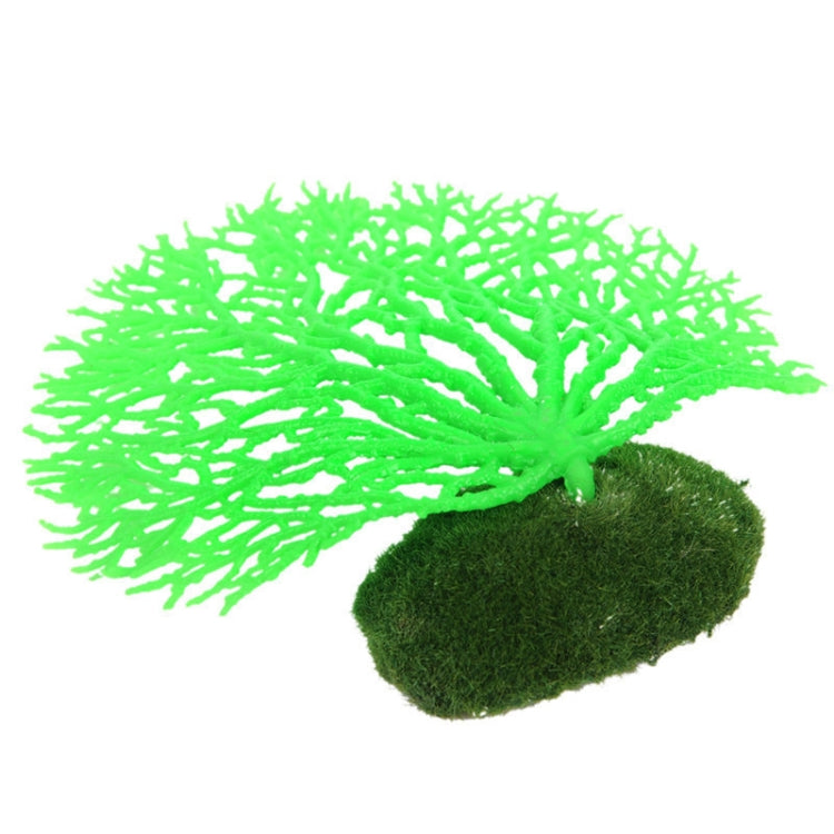 2 PCS Aquarium Decorative Silicone Fake Coral Fish Tank Artificial Plant Decorative