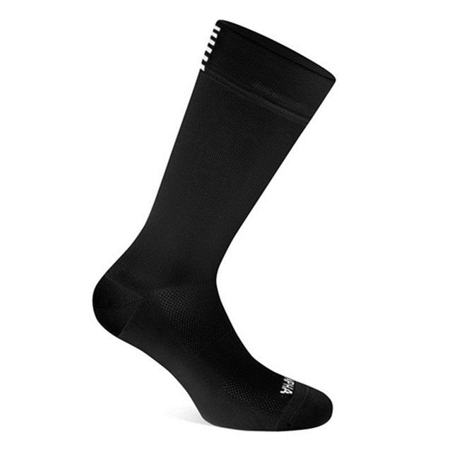 2 Pairs Man Cycling Breathable Socks Bicycle Socks Outdoor Sports Racing Bike Compression Socks