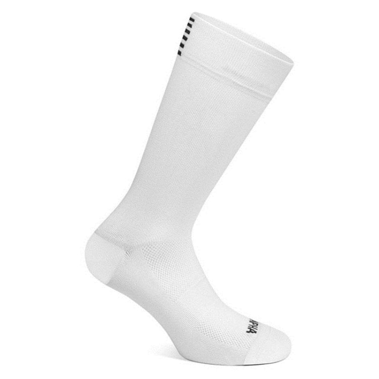 2 Pairs Man Cycling Breathable Socks Bicycle Socks Outdoor Sports Racing Bike Compression Socks