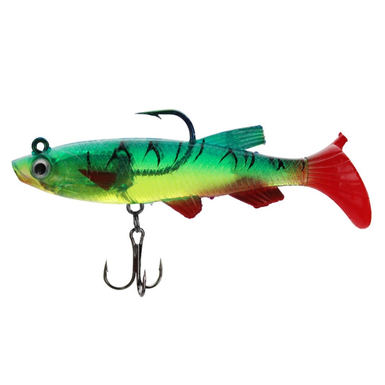 10 PCS Fish-Bait Road Sub-Bait Lead Fish With Single Hook And Three Anchor Hook Bait, Specification: 8cm 14g