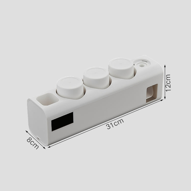Intelligent Toothbrush Sterilizer Electric Sterilization Wall-Mounted Toothbrush Storage Rack(UV Toothbrush Holder)
