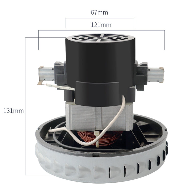 1200W Dry And Wet All-Copper Core Vacuum Cleaner Motor For Jeno Jieyun