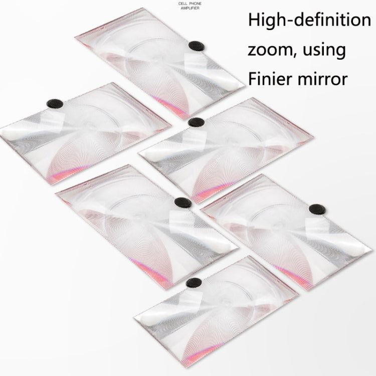 16 inch Mobile Phone Screen Magnifier With Pull-Out 3D Eye Protection High-Definition Magnifying Glass Holder