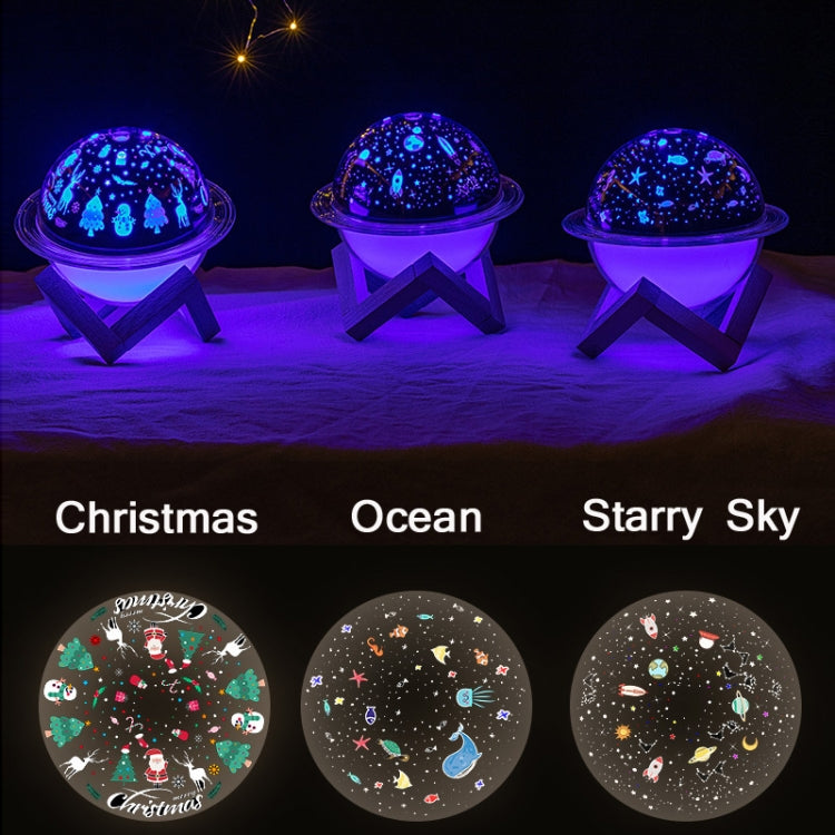 Lunar Colorful LED Projection Lamp With Large-Capacity Air Humidifier