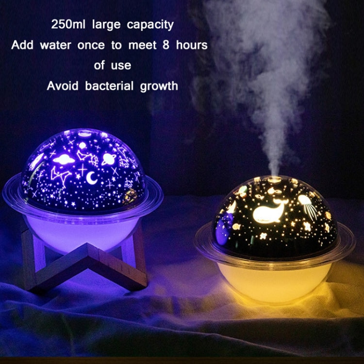 Lunar Colorful LED Projection Lamp With Large-Capacity Air Humidifier