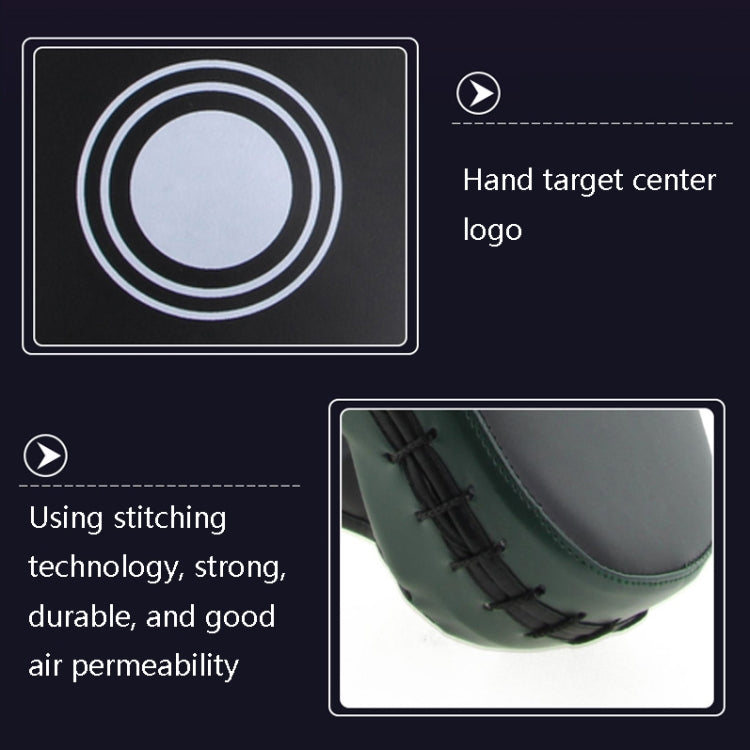 Arc Boxer Target Space Leather Training Hand Target(Green)