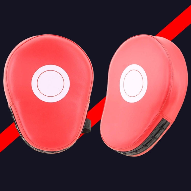 2 PCS Taekwondo Sanda Boxing Training Hand Target PU Training Five Fingers Arc-Shaped Target