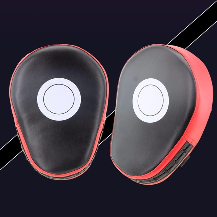 2 PCS Taekwondo Sanda Boxing Training Hand Target PU Training Five Fingers Arc-Shaped Target