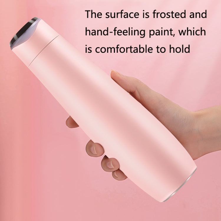 Smart Thermos Cup 304 Stainless Steel Temperature Sensitive Touch Display Temperature Smart Cup, Capacity: 350ml(Cherry Powder)