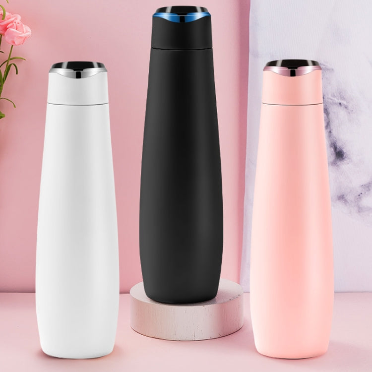 Smart Thermos Cup 304 Stainless Steel Temperature Sensitive Touch Display Temperature Smart Cup, Capacity: 350ml(Cherry Powder)