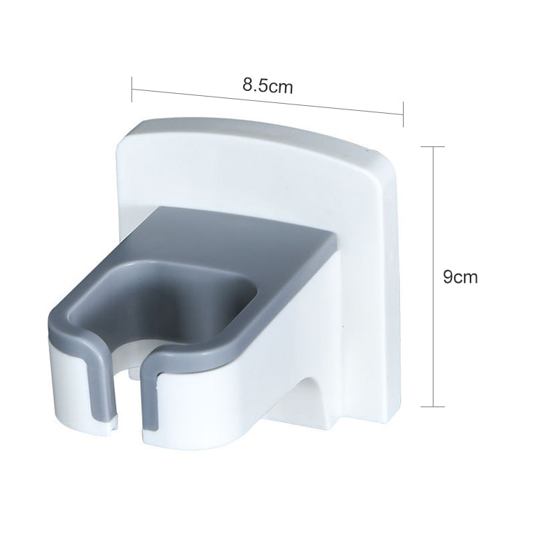 3 PCS Bathroom Hair Dryer Storage Rack Wall-Mounted Shelf