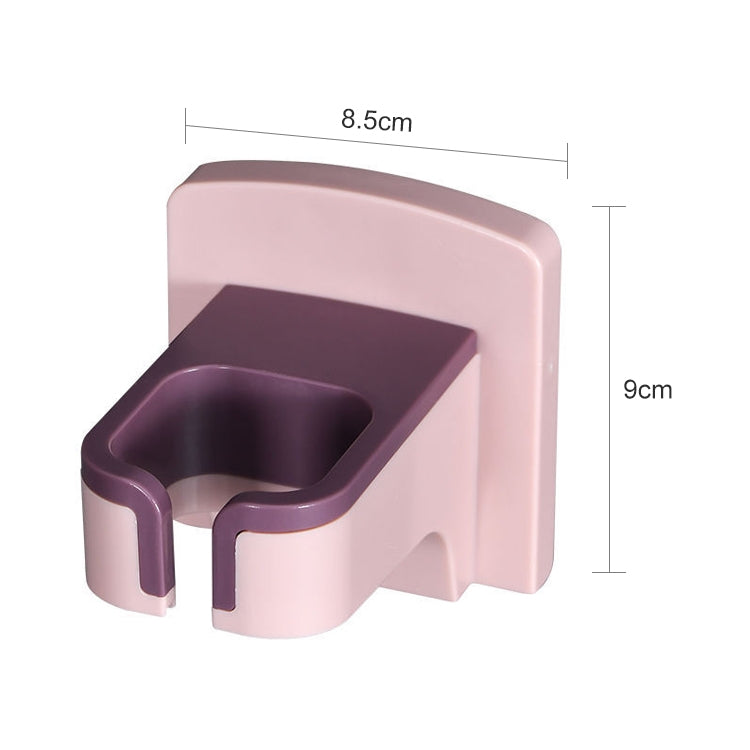 3 PCS Bathroom Hair Dryer Storage Rack Wall-Mounted Shelf