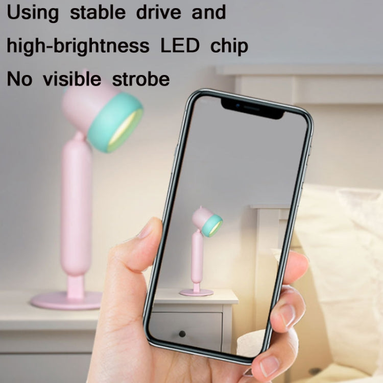 TYX-8094 Children Eye Protection LED Rechargeable Table Lamp Student Desk USB Rechargeable Bedside Night Light