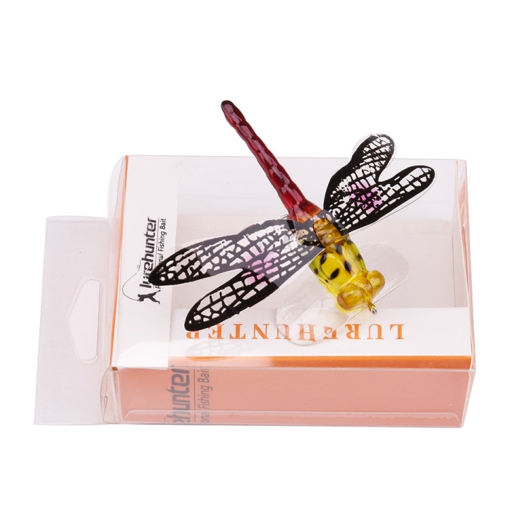 QT01 7cm / 6g Flying Fishing Bait Long Hook Bionic Dragonfly Bait