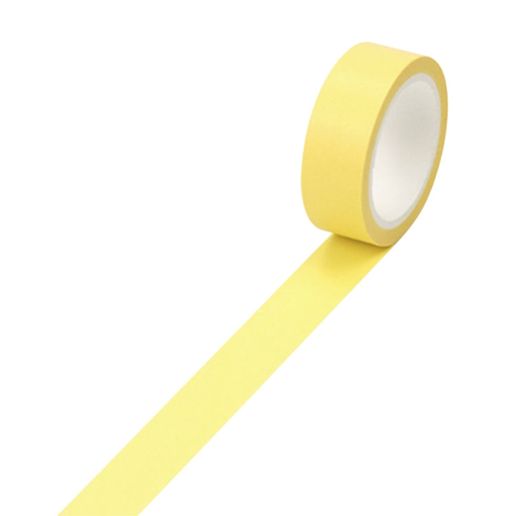 Soft Color Washi Tape Pure DIY Masking Decorative Stickers Stationery