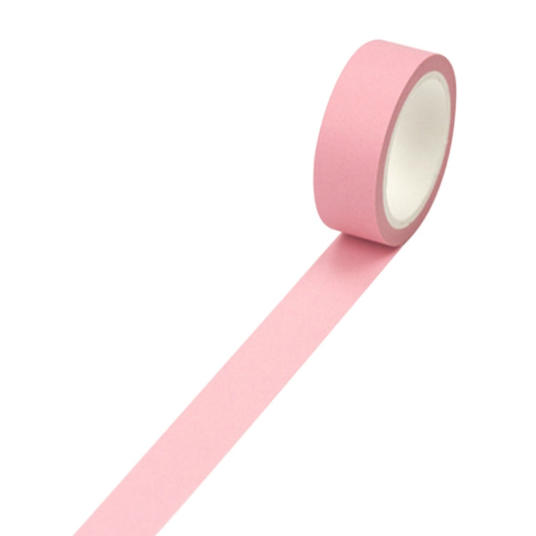 Soft Color Washi Tape Pure DIY Masking Decorative Stickers Stationery