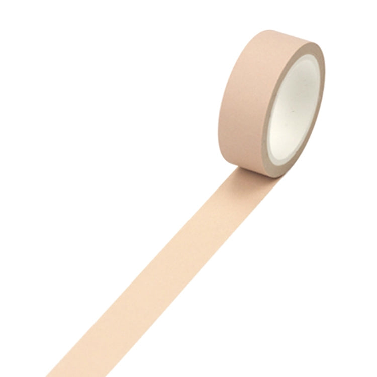 Soft Color Washi Tape Pure DIY Masking Decorative Stickers Stationery