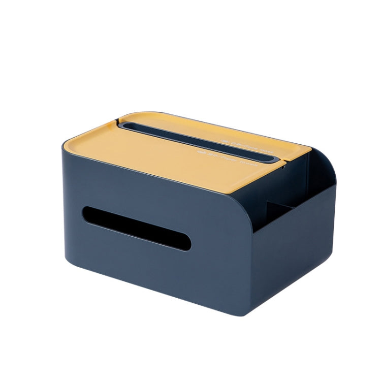 Home Desktop Multifunctional Tissue Box Remote Control Mask Storage Box