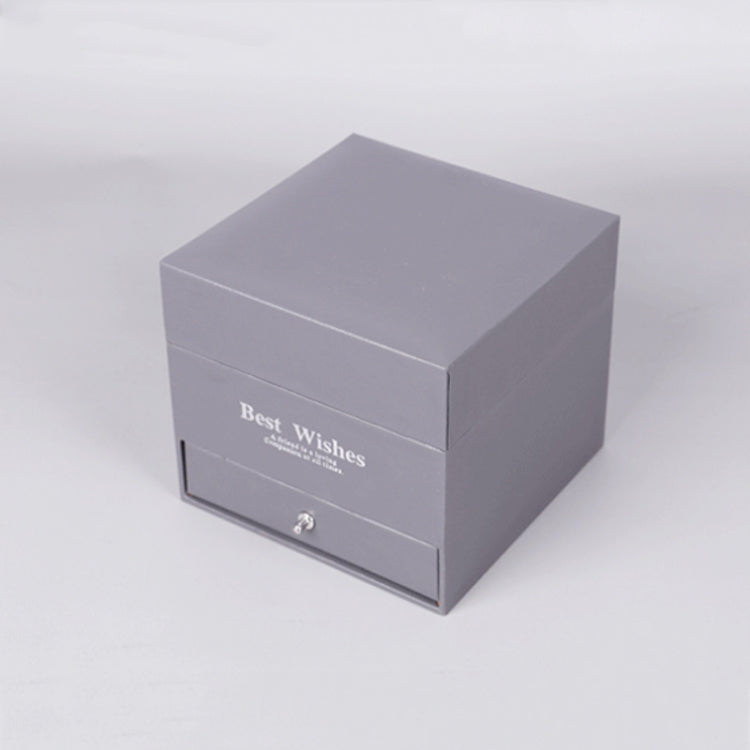 Soap Flower Double Jewelry Box Lipstick Box Valentine Day Gift Packaging Box