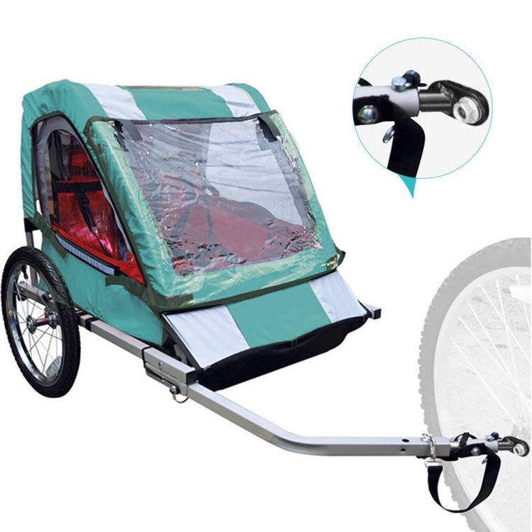 2 PCS Baby Pet Debris Bicycle Trailer Accessories Traction Head, Style: With Buckle