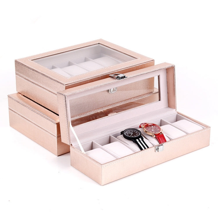 Binding Paper Watch Box Jewelry Storage Display Box,Style: 6 Watch Positions