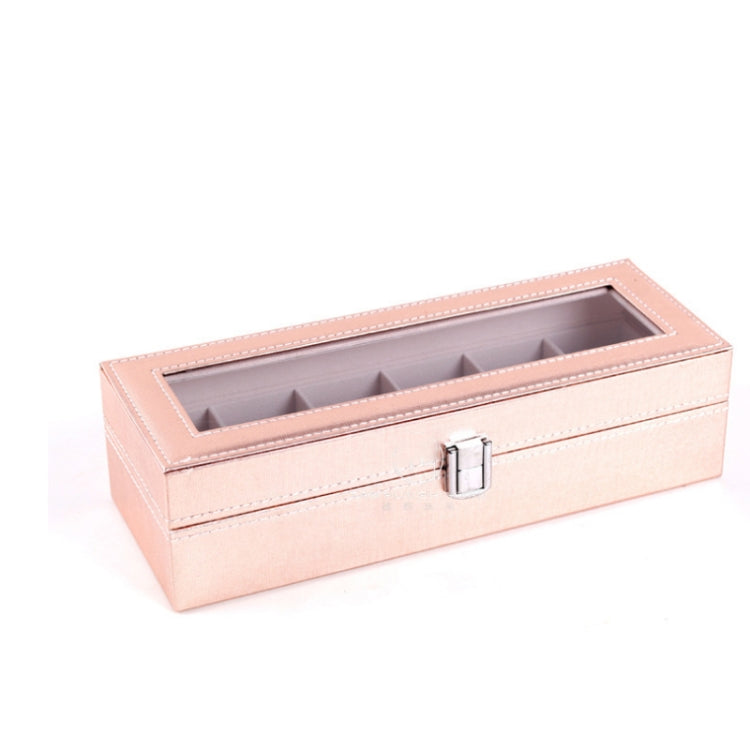Binding Paper Watch Box Jewelry Storage Display Box,Style: 6 Watch Positions