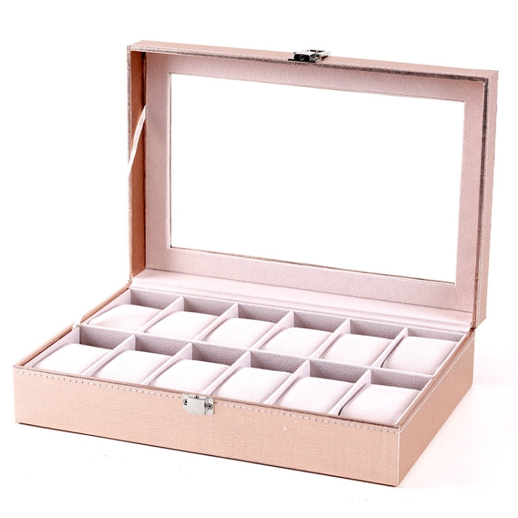 Binding Paper Watch Box Jewelry Storage Display Box,Style: 12 Watch Positions
