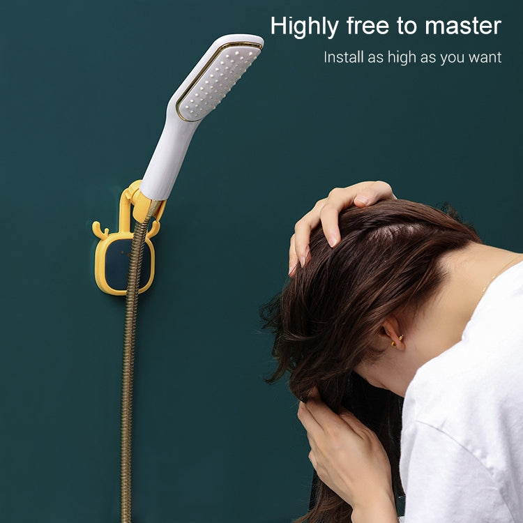 3 PCS SM010 Cute Punch-Free Universal Head Shower Bracket Bathroom Bracket Shower Nozzle Adjustable Fixed Frame