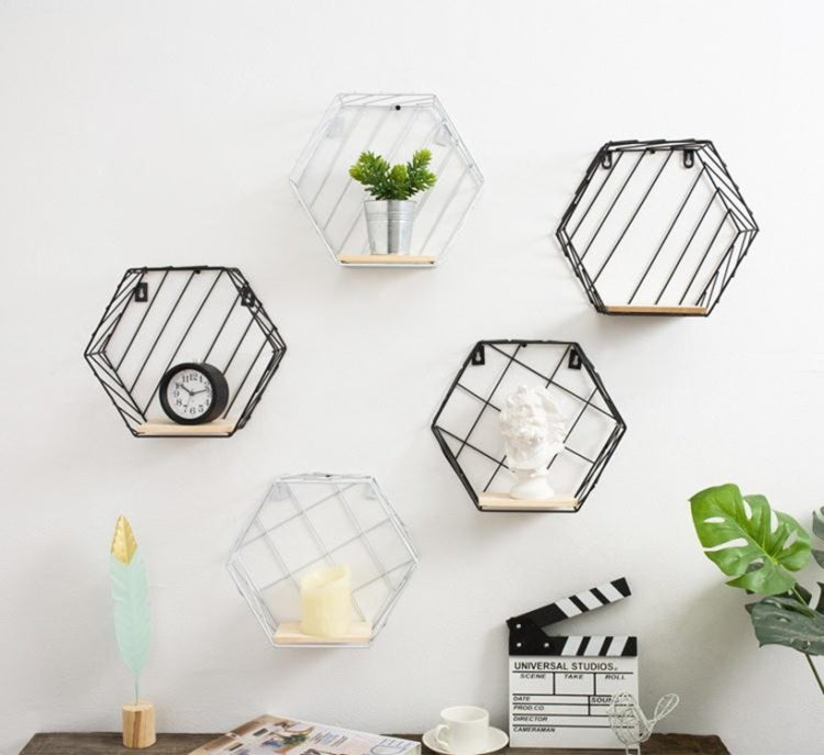 Wall Mounted Desk Storage Basket Magazine Paper Organizer Holder