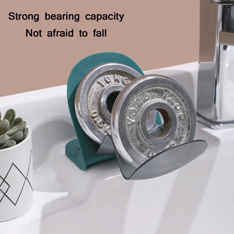 3 PCS Suction Cup Type Non-Perforated Soap Box Bathroom Soap Drain Rack
