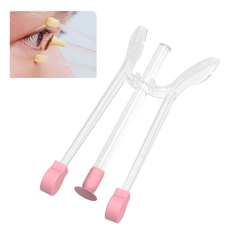 2 PCS Contact Lens Portable Clip Silicone Suction Stick Wearing Picking Access Auxiliary Tools
